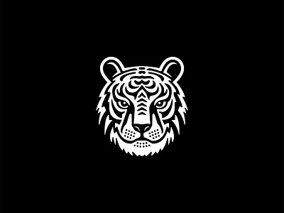 Smirking Tiger Logo animal bold branding cat design emblem entertainment icon illustration jungle logo mark mascot media smirking sports tiger vector wildlife zoo