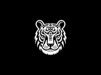 Smirking Tiger Logo animal bold branding cat design emblem entertainment icon illustration jungle logo mark mascot media smirking sports tiger vector wildlife zoo