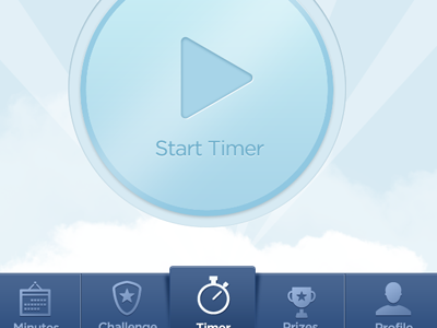 Timer App app application mobile nav timer