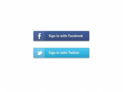 sign in buttons button facebook in interface login sign signin twitter ui user