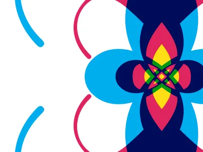 Experiments with type ambroise experiment geometric illustrator pattern typography