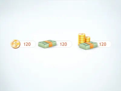 Money Icon coin icon money