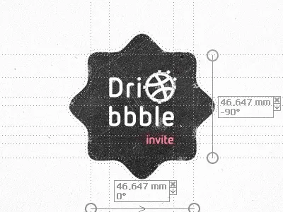 One Dribble Invite Left dribbble invite