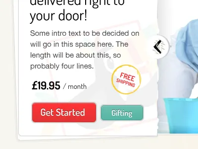 Children's Activity Subscription Site banner buttons pricing