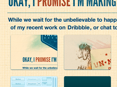 ....and another little something. grid grunge placeholder