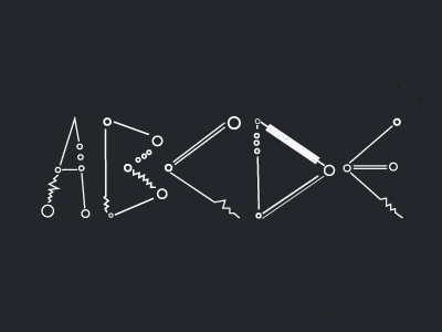 Circuit custom typeface typography