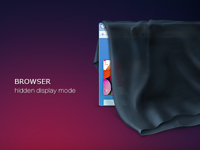 Icon hidden mode