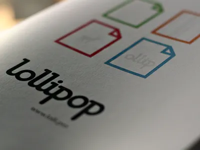 Lollipop folder doc folder logo lollipop photo print vector