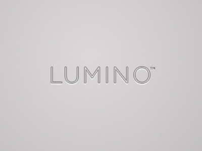Lumino Logo brand company identity lighting logo lumino