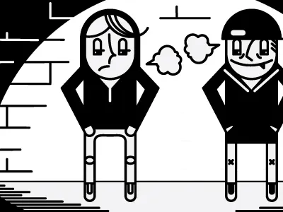 WIP : the meet up characters comic illustrator