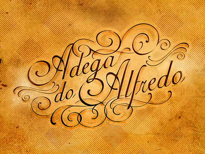 Adega do Alfredo food portuguese restaurant tipography wine