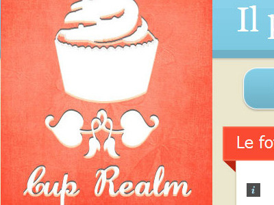 cupcake grunge inner shadow logo outer glow vintage