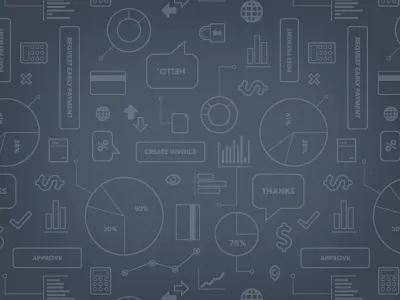 Seamless Pattern financial pattern seamless vector