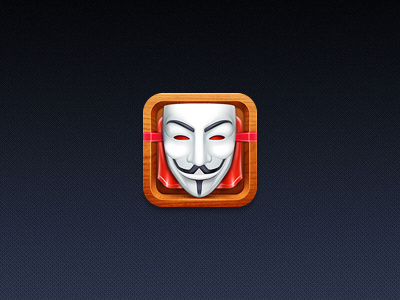 Vendetta Ios Icon icon ios iphone mask