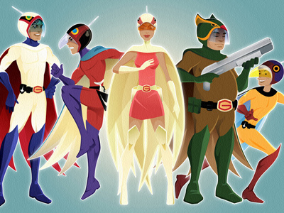 G Force Group portrait jason keyop mark princess tiny