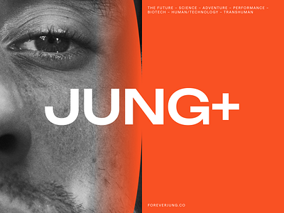 Branding for Healthcare - Jung brand brand design branding branding inspiration branding template branding ui cool branding futuristic logo gradient healthcare healthcare branding identity logo logo design longevity brand minimal logo modern brand identity visual identity