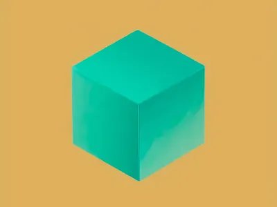 3D Cubic Flow 3d 3d art 3d art work 3d design abstract art abstract design angular forms animation color palette creative cube cubic design gold green illustration modern design tan background tubes visuals