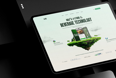 ClubGrub - Golf Landing Page activity athlete clean court design field golf golf academy golf ball golf club golf product golfing landing page minimal minimalist modern sports ui web website