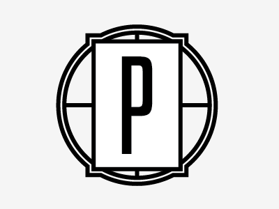 P logo