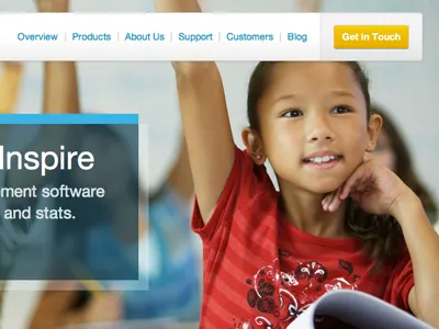 Raise your hand buttons hero masthead navigation