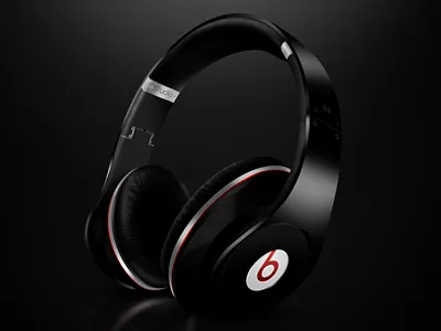 Beats beats dark headphone icon