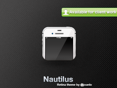 Nautilus Phone icon iphone ipod nautilus retina safari