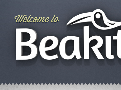 Beakit login logo design logo web