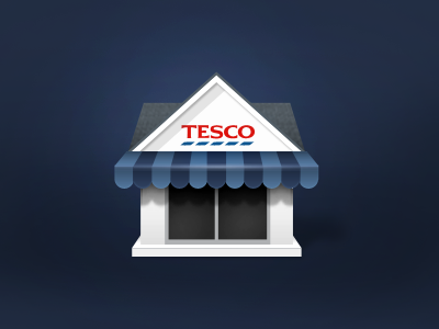 Tesco Shop icon iphone mobile shop store tesco