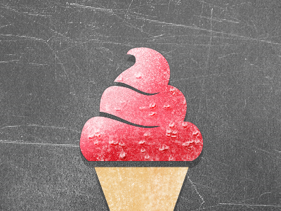 Ice Cream icon ice ice cream photoshop pink red sugar sweet