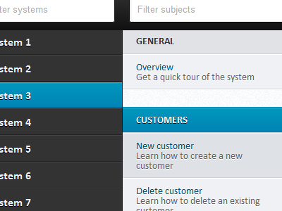 Internal Manual System interface manual
