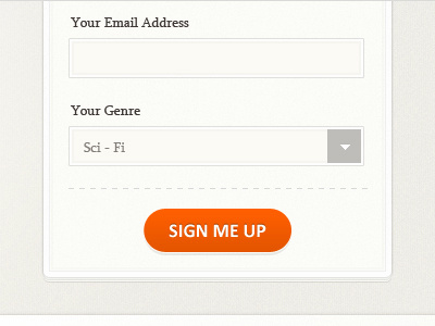 Signup Form abu dhabi brown button creative design dubai emirates flat design form freelance designer gray gui orange paper san script serif themes thumbnails uae ui user experience user interface ux website website design woo wordpress