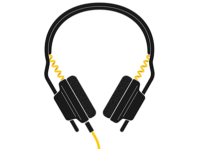 AIAIAI TMA-1 Fool's Gold Edition aiaiai headphone illustration tma 1 vector