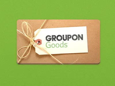 Groupon Goods green groupon marketing package paper twine wrapping