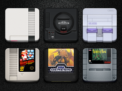 Jaku - Console Wars genesis icons ios iphone nes nintendo sega snes theme