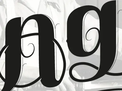 The Yage Letters typography