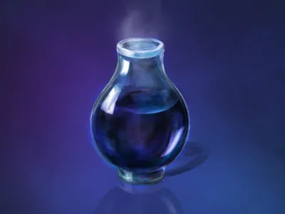 Glass glass practicle