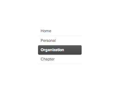 Just a simple filter nav filter nav proxima nova ui