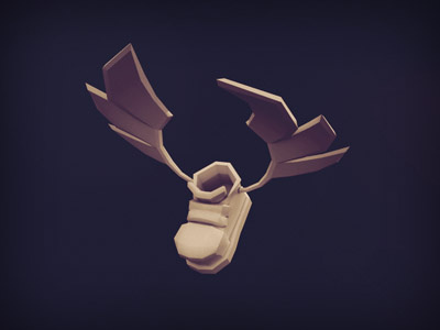 holy lopoly sneaker 3d cg cgi gi lopoly lowpoly modeling render sneaker