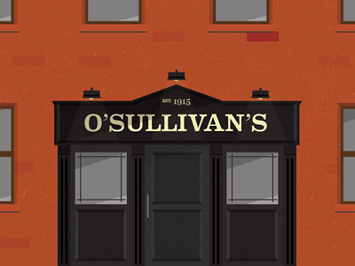 O'Sullivan's Pub illustration pub