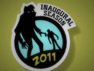 Rotters Inaguaral Season Patch logo rotters zombie