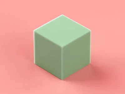 3D Dissolve 3d 3d animation 3d art 3d art work 3d collapsing 3d design abstract design color design dissolving dynamic geometric forms green structure illustration pink rendered rendering object square form transformation unique