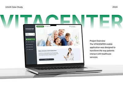 Vitacenter - Healthcare app animation app design healthcare hospital mobile app ui uiux ux