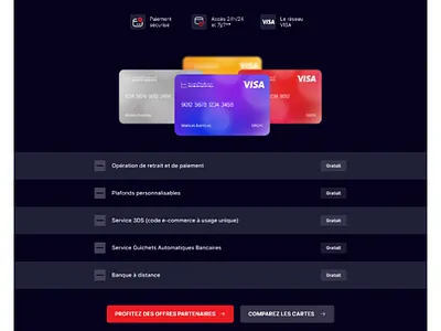 Banking Website UI/UX Redesign bank banking bankui card clean design landing landingpage mobile page societe general ui uiux ux website