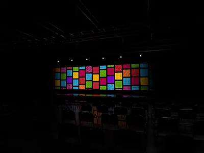 Colourful Animated Logo and Graphics for Live Event abstract animated illustration animation big screen bright color colorful conference design design agency illustration international live live event logo logo animation motion motion design motion graphics summit