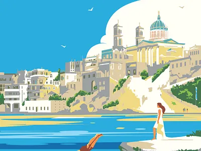 The Monocle handbook Greece. 1 design digitalart drawing illustration illustrator vector