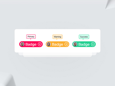 UnifiedUI Badge component badge badge component badge design component components design figma minimal minimalistic ui ui component ui kit uiux unified ui unifiedui unifiedui badge unifiedui badge component ux variants website