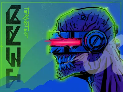 TeracotBot animation art character digital digitalart illustration illustration art monster