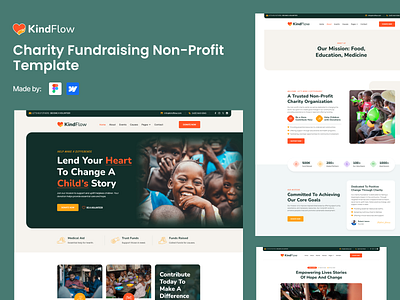 Best Charity Website Template best template charity website content management system design donation events fundraise non profit website organization website responsive design template volunteers web designer web expert webflow webflow expert webflow template website website template