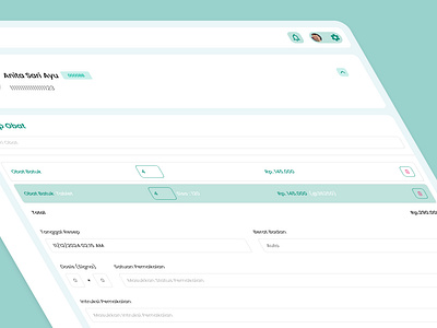 Prescription Entry For Rawat.ID cleandesign cleanui design healthcare rawatid ui