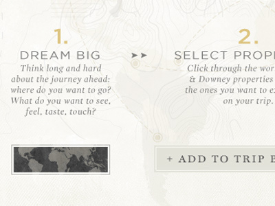 Build A Trip Idea build map travel trip vintage web design website